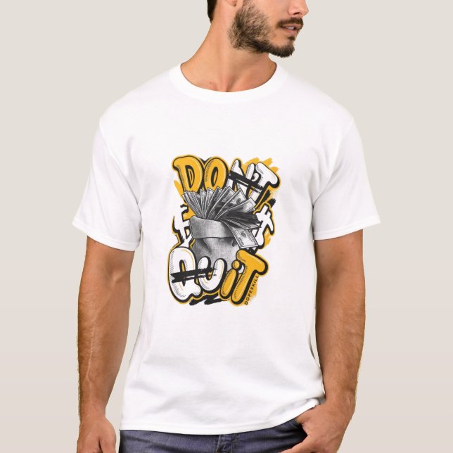 Camiseta No abandones el esfuerzo (Anverso)