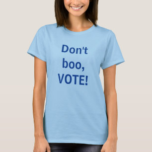 Camiseta No abuchees, VOTA