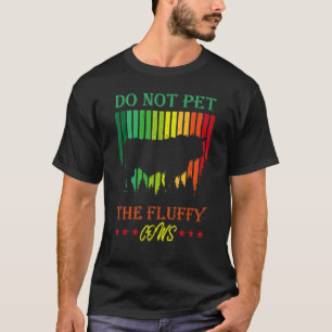 Camiseta No Aciciar A Las Vacas Esponjosas Bisonte Retro V