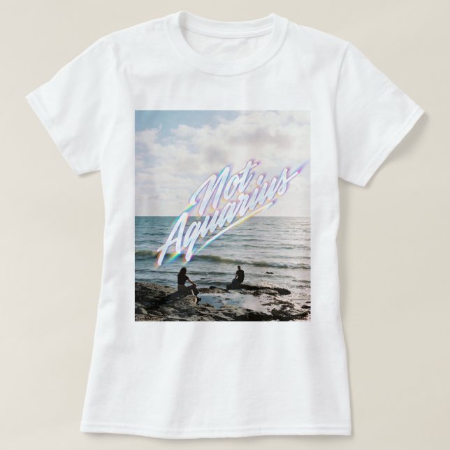 Camiseta No Acuario (Diseño del anverso)