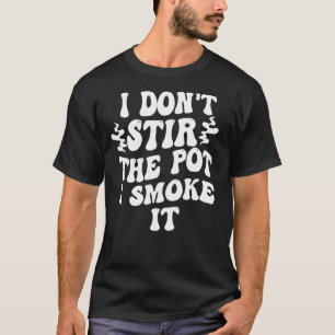 Camiseta no agito la olla si la fumo 1