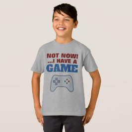 Camiseta No ahora - Niños Hanes TAGLESS® T-Shirt