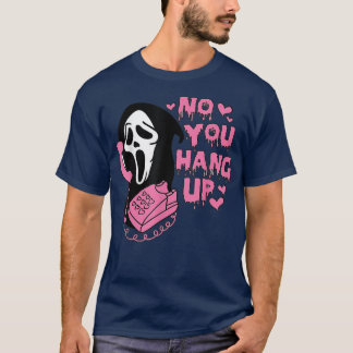 Camiseta No, ahorcas llamadas fantasmas divertidas 