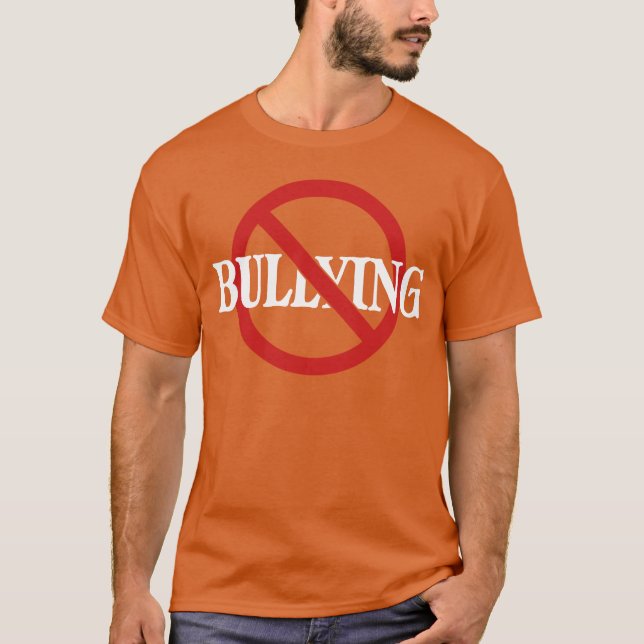 Camiseta No al bullying Dejar de intimidar a la bondad Día  (Anverso)