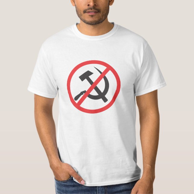 Camiseta ¡No al comunismo! ¡No al socialismo! ¡No al (Anverso)