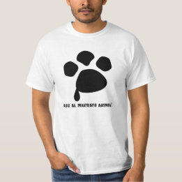 CAMISETA NO AL MALTRATO ANIMAL