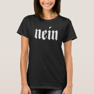 Camiseta No Alemán No Dicho De Niños Alemania Vintage