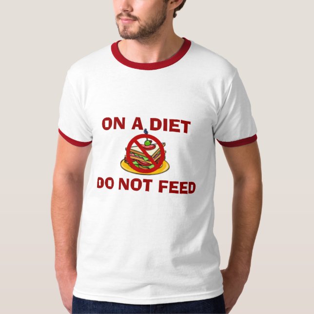Camiseta No alimente (Anverso)