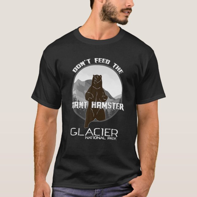 Camiseta No Alimente El Gigante Hamster Parque Nacional Gri (Anverso)