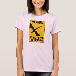 Camiseta No alimente los dragones