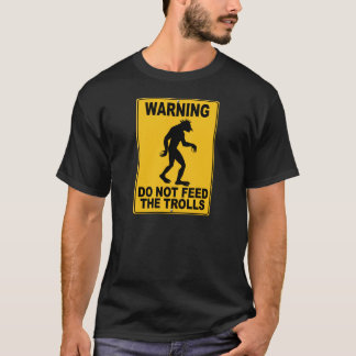 Camiseta No alimente los duendes
