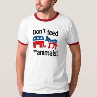 Camiseta No alimentes a los animales -