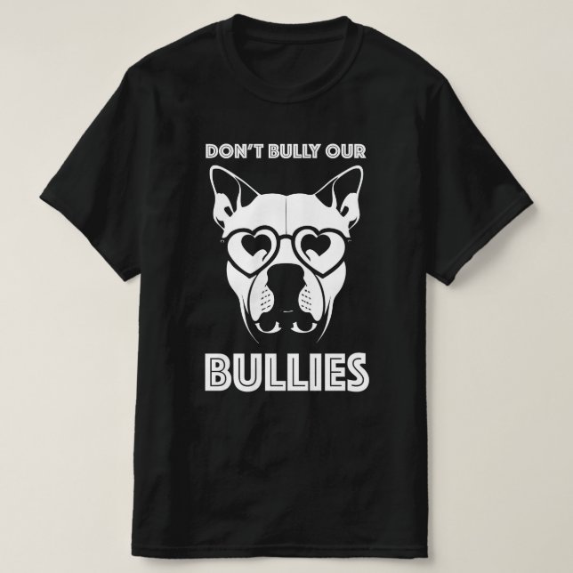 Camiseta no amedrenten a nuestros matones (Diseño del anverso)
