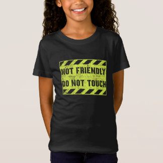 Camiseta No Amistoso No Tocar