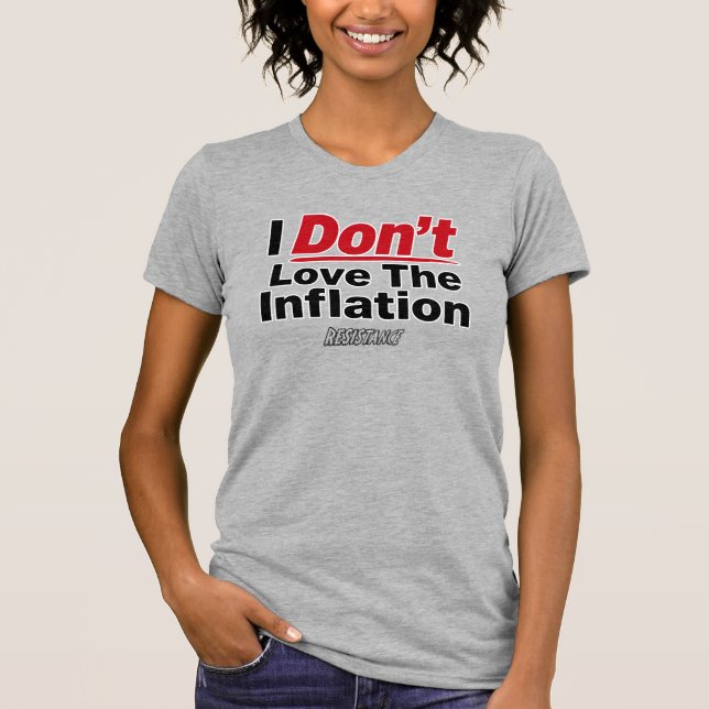 Camiseta No Amo La Inflación (Anverso)