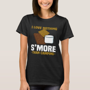 Camiseta No Amo Nada Más Que Camping Funny Smores Cam