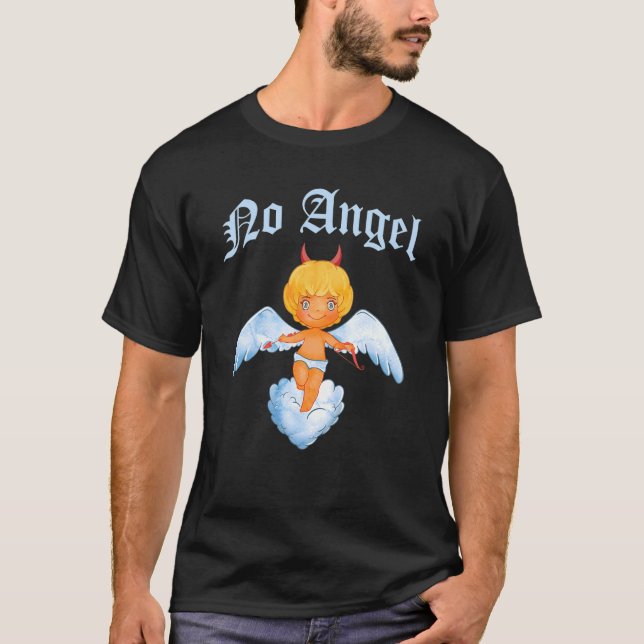 Camiseta No Angel Cherub (Anverso)