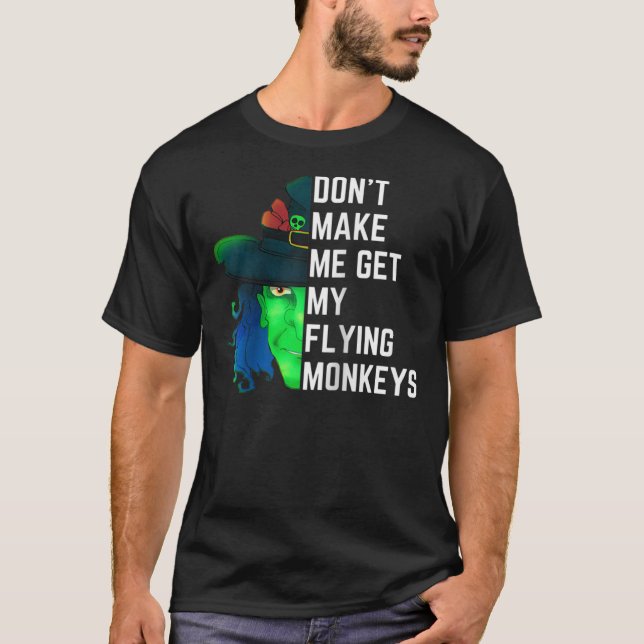 Camiseta No Apaguen La Sudadera Azul De La Luz Del Mono (Anverso)