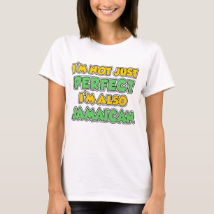 Camiseta No apenas perfeccione también jamaicano