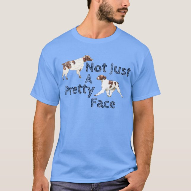 Camiseta No apenas una cara bonita (Anverso)