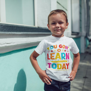 Camiseta No Aprenderás Hoy De Vuelta A La Escuela