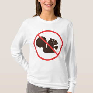 Camiseta No ardillas