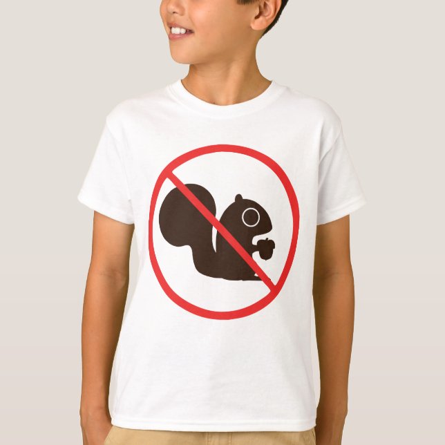 Camiseta No ardillas (Anverso)