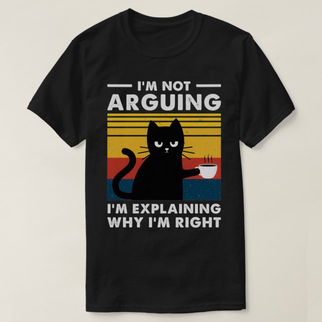 Camiseta No Argumento Que Solo Explique Por Qué Tengo Un Ga (Diseño del anverso)