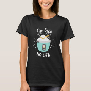 Camiseta No Arroz No Vida   Arroz Comida China Asiática Tie