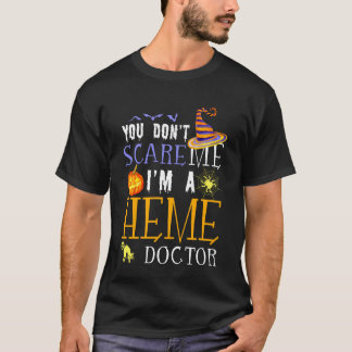 Camiseta No Asustas al Médico Heme Dichos de Halloween Dive