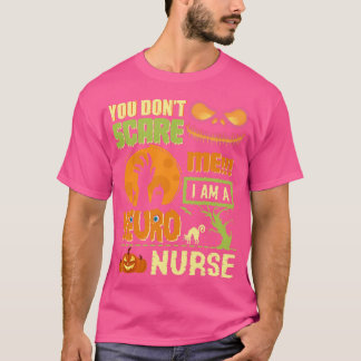 Camiseta No asusten a la enfermera Neuro Neurología Hallowe