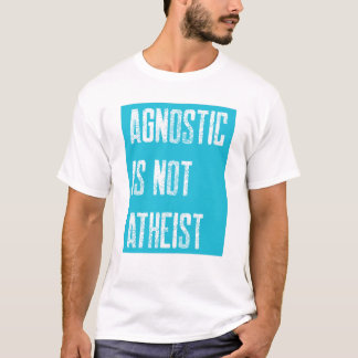 Camiseta No ateo agnóstico