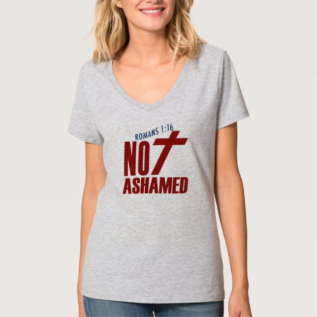 Camiseta No avergonzado (Anverso)