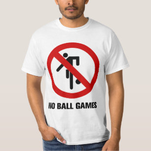 Camiseta NO Ball Games ⚠ Thai Park Rótulo ⚠
