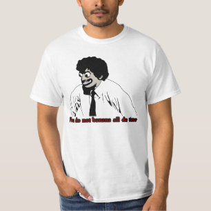 Camiseta No bananas todo el tiempo