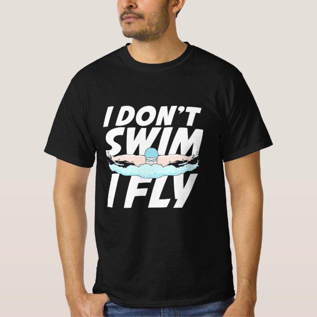 Camiseta No Baño Yo Vuelo (Anverso)