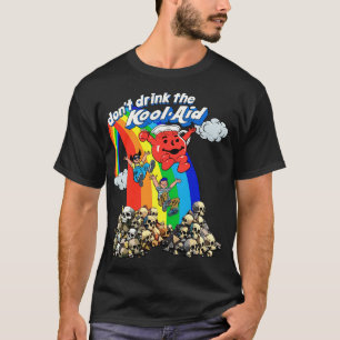 Camiseta No bebas el diseño psicodélico retro de KoolAid