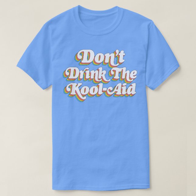 Camiseta No bebas el templo de los Kool Aid, Jim Jones 1 (Diseño del anverso)