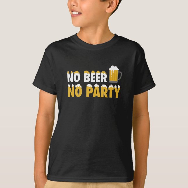 Camiseta No Bebe No Fiesta (Anverso)