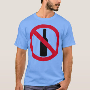 Camiseta No beer alcohol