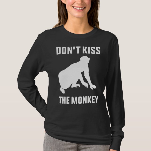 Camiseta No beses el mono (Anverso)