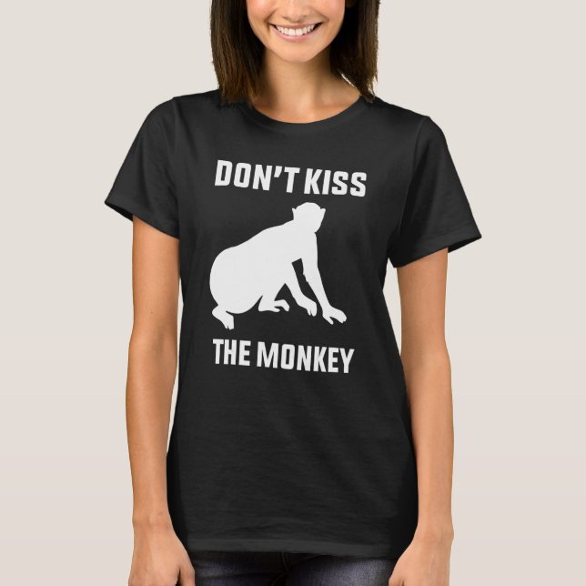 Camiseta No beses el mono (Anverso)