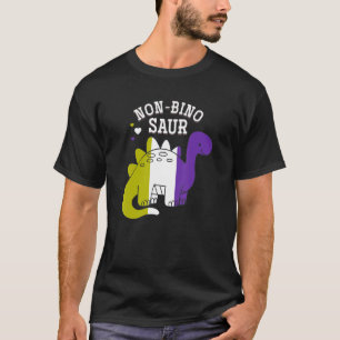 Camiseta No binosaurio no binario
