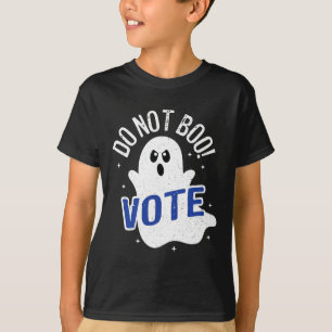 Camiseta ¡No Boo! Vote Elecciones fantasma Democracia Estad