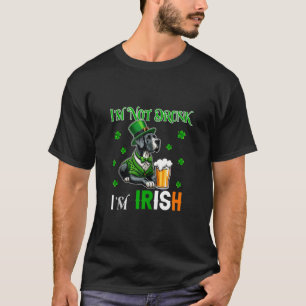 Camiseta No borracho Soy irlandés Patrick Day Great Dane Be