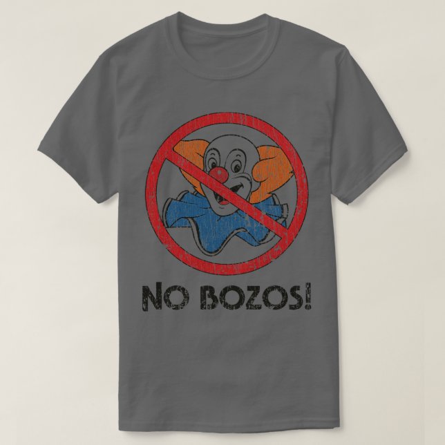 Camiseta No Bozos 1983 (Diseño del anverso)