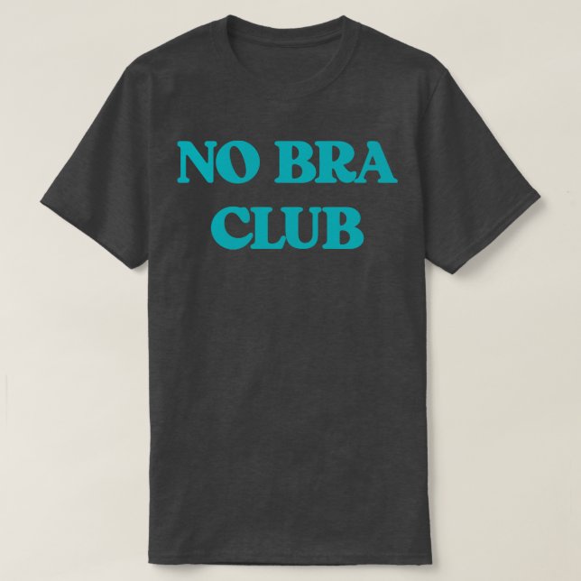 Camiseta No Bra Club v4 (Diseño del anverso)