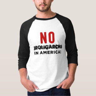 CAMISETA ¡NO BROLIGARCAS EN AMÉRICA!
