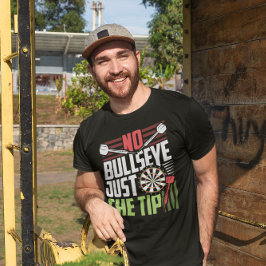 Camiseta No Bullseye - Funny Dart Player