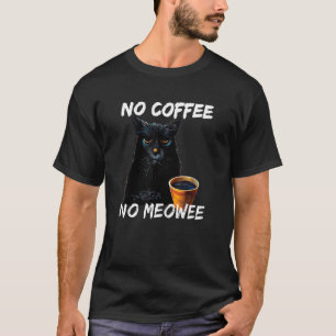 Camiseta No Café no Meowee Café Gato Maúlla